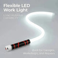 FlexBeam™ Bendable LED Work Light – 27 in, 800 Lumens, Hands-Free