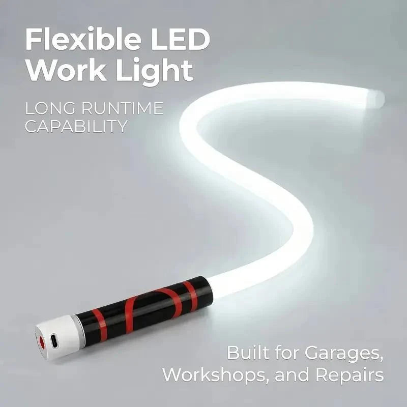 FlexBeam™ Bendable LED Work Light – 27 in, 800 Lumens, Hands-Free